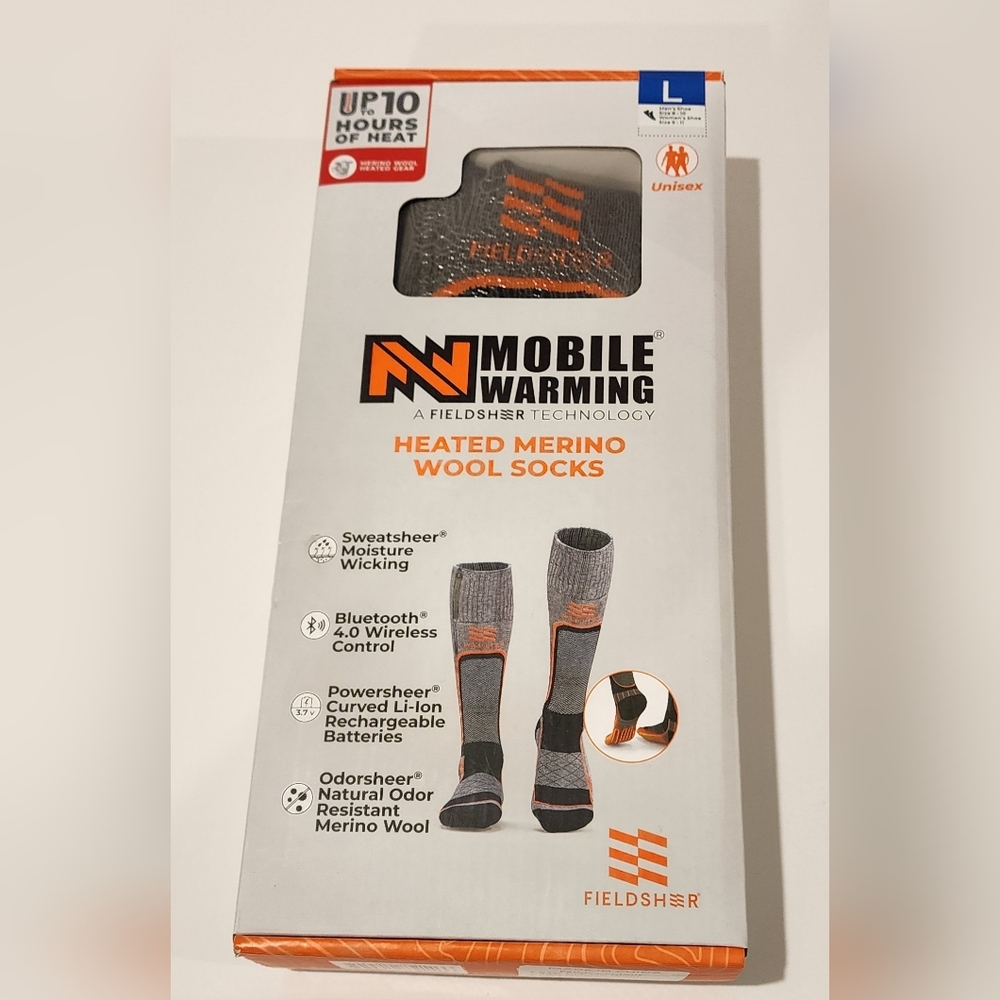 Mobile warming socks